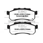 Placute de frana fata EBC FA712TT