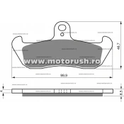 Placute de frana spate GOLDFREN 006 AD OFF-ROAD fata