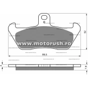Placute de frana spate GOLDFREN 089 AD OFF-ROAD fata