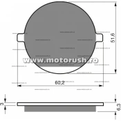 Placute de frana spate GOLDFREN 097 AD OFF-ROAD fata
