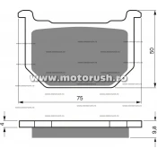 Placute de frana spate GOLDFREN 111 AD OFF-ROAD fata