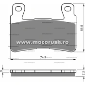 Placute de frana fata GOLDFREN 134 S3