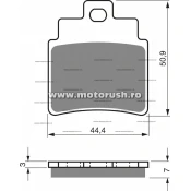 Placute de frana fata GOLDFREN 140 K5 (1 set = 4 bucati)