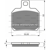 Placute de frana fata GOLDFREN 152 S3