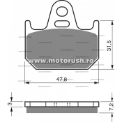 Placute de frana fata GOLDFREN 158 S3