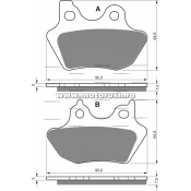 Placute de frana fata GOLDFREN 181 S3