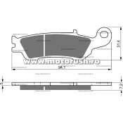 Placute de frana fata GOLDFREN 248 S3
