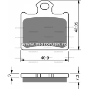 Placute de frana fata GOLDFREN 297 K5