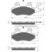 Placute de frana fata GOLDFREN 332 S3