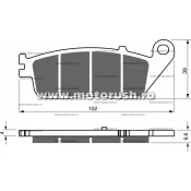 Placute de frana fata GOLDFREN 333 S3