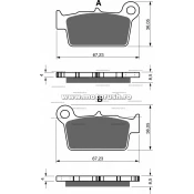 Placute de frana fata GOLDFREN 346 S3