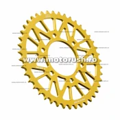 Foaie spate aluminiu JTA 478-43GLD Auriu / 43 dinti, pas 520 / JT Sprockets