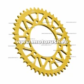 Foaie spate aluminiu JTA 486-45GLD Auriu / 45 dinti, pas 520 / JT Sprockets