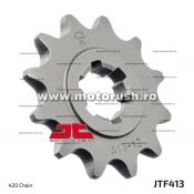 Pinion fata JTF 413-16 / 16 dinti, pas 420 / JT Sprockets