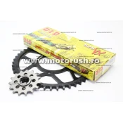Kit de lant DID 525 VX3 pentru YAMAHA MT-07 Tracer / Tracer 700 2017-2019